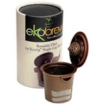Ekobrew is a keurig k cup reusable filter