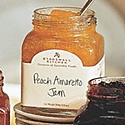 peach amaretto jam